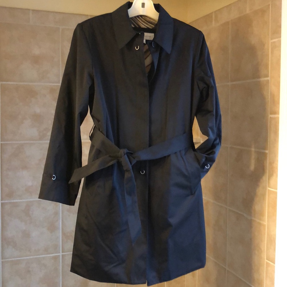Liz Claiborne trench coat. NEVER worn!!